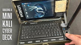 Building a Mini Pi5 Cyberdeck Running Kali Linux [upl. by Nakhsa]