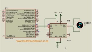 33 Interfacing DC Motor  MPLAB XC8 for Beginners Tutorial [upl. by Letnuahc]