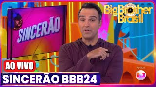 🚨BBB 24 SINCERÃO AO VIVO AGORA NO BBB24 Big Brother Brasil 2024 GLOBOPLAY AO VIVO BBB24 RedeBBB [upl. by Ardnoed]