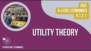 4121  AQA Economics  Consumer Behaviour  Utility Theory [upl. by Ahsaeit]