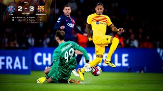 ÉPICA REMONTADA PSG vs BARCELONA 23  CUARTOS DE FINAL  Champions League [upl. by Assennav]