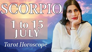 SCORPIO Tarot reading from 1st to 15th July 2024 [upl. by Jaymee]