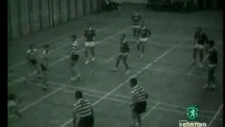 Voleibol  Sporting x Benfica nos anos 50 [upl. by Schluter]