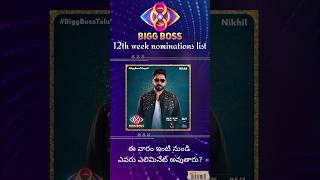 Bigg Boss Telugu 8 Week 12 The High Stakes of Nominations Nominations [upl. by Namwob726]