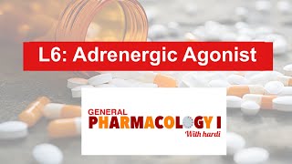 L6 Adrenergic Agonist Pharmacology 1 [upl. by Fulks]