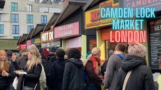 Let’s walk around CAMDEN LOCK MARKET at CAMDEN TOWN LONDON [upl. by Ardek766]