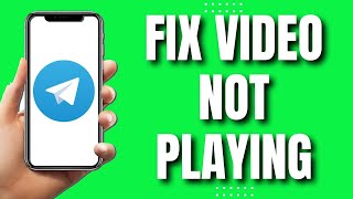 How To Fix Telegram Video Not Playing 2023 [upl. by Ongineb]