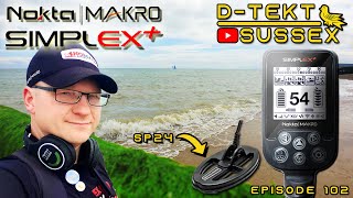 Sunny Beach Hunt with the Simplex  Nokta Makro  SP24 Coil  Metal Detecting UK  Episode 102 [upl. by Acinor576]