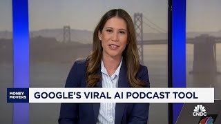 Googles new AI podcast tool goes viral [upl. by Dygal]