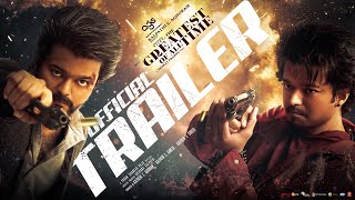 The GOAT Official Trailer Tamil Thalapathy Vijay  Venkat Prabhu  Yuvan Shankar Raja  TSeries [upl. by Aicatsana641]