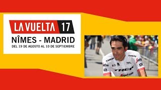 Vuelta a Espana 2017  Contador  Etape 5 FR [upl. by Milson]