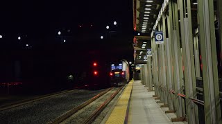 Trains at Sac Valley and Davis Stations [upl. by Tioneb773]