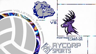 Portageville VS Clarkton  Volleyball  October 2nd 2023 [upl. by Bathsheeb]