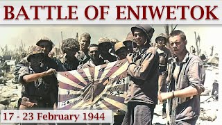 Battle of Eniwetok 1944  Operation Catchpole [upl. by Sorce]