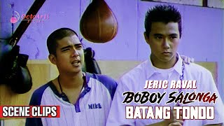 BOBOY SALONGA 1992  SCENE CLIP 1  Jeric Raval Mark Gil Monica Herrera Vic Vargas Rina Reyes [upl. by Oap437]