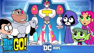 La formation du Titan Robot  🤖  Teen Titans Go en Français 🇫🇷  DC Kids Français [upl. by Rikahs]