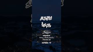 Surah Ghafir Verse 16  Obaida Muafaq  ASIFIQBALTV [upl. by Tivad80]