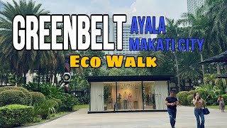 Makati City Greenbelt Mall’s Stunning Garden Garden Tour at Manila’s High End Mall  Philippines [upl. by Owain336]