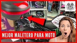 BAÚL PARA MOTO ES UNA BUENA COMPRA  😎 [upl. by Freyah850]