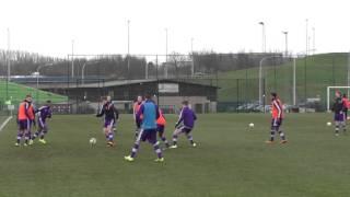 U17 Anderlecht Warmingup RSCA Academy Neerpede Part 2 [upl. by Amlev]