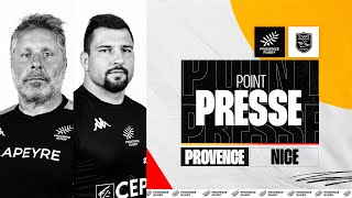 Provence Rugby  Nice  conférence de presse daprèsmatch [upl. by Nelson]