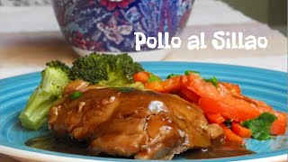 Como preparar pollo al sillao  receta fácil y rápida [upl. by Kram]