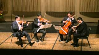 Shanghai String Quartet  Dvorak String Quartet in Aflat Major Op 105 [upl. by Ediva]