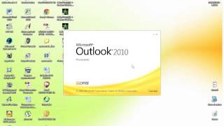 Tutoreal Inserindo senha no Outlook 2010 [upl. by Atteve]