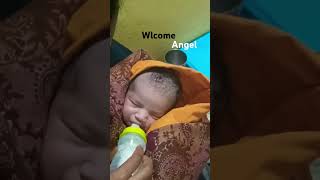 New born baby girl 😘😘😻 bornbabyvideo cutebaby trending ytshorts baby [upl. by Sybyl]