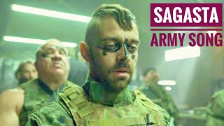 sagasta army song  elite army of sagasta  money heist season 5  la casa de papel season 5 [upl. by Ame415]