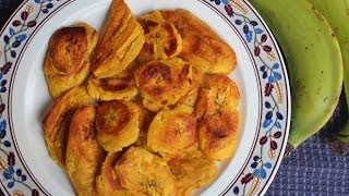 Pressed Green Plantains [upl. by Constantina]