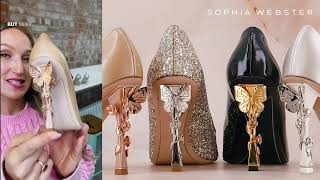 Introducing Our Latest Enchantress Heel  Sophia Webster  Butterfly Shoes [upl. by Aslin225]