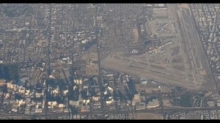 Aerial view of Las Vegas from 32000 feet Mar 2013 [upl. by Lewendal946]