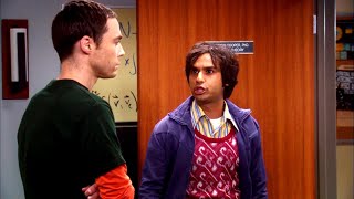 Raj Works WITH Sheldon  The Big Bang Theory TBBT [upl. by Enram715]