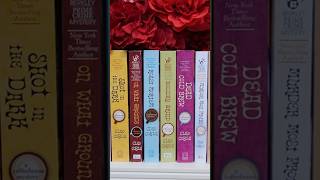 The Coffeehouse Mystery Series  My Complete Collection bookshelf tour [upl. by Keane]