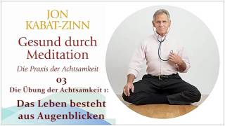 Gesund durch Meditation 03 Die Übung der Achtsamkeit  Das Leben besteht aus Augenblicken [upl. by Damalas]