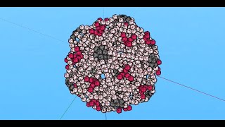 ICOSAHEDRAL TESSELLATION OF ICOSAHEDRON Covid19 [upl. by Htrowslle]