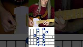 🎸🔥 Quick Pentatonic Mastery 5 Essential Shapes Across the Fretboard 5️⃣⭐ GuitarNerdery shorts [upl. by Jdavie308]