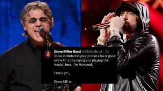 Steve Miller Reacts To Eminem Sampling quotAbracadabraquot On quotHOUDINIquot Song [upl. by Koeninger]