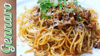 Perfect Spaghetti Bolognese with Gennaro [upl. by Duthie]