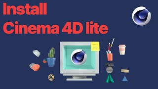 How to install Cinema 4D lite  Tutorial  Beginner [upl. by Selbbep]