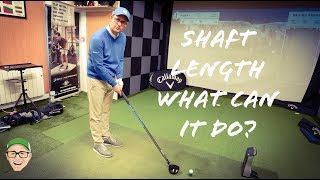 LONGER SHAFT OR SHORTER IN YOUR DRIVER [upl. by Netsrejk]