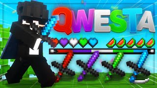 The BEST BedwarsPvP Texture Pack Recolors  Qwesta 16x Recolors  Technolot 60k 189  MCPE [upl. by Hewes604]