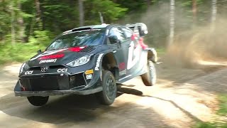 Rally Finland 2024  Test Kalle Rovanperä [upl. by Assiral14]