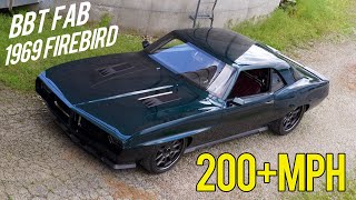 1400HP TWIN TURBO 200MPH Custom Pontiac Firebird Build By BBT Fab [upl. by Airenahs969]