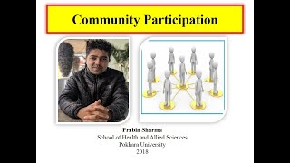 Community Participation Public Health Notes [upl. by Racso]