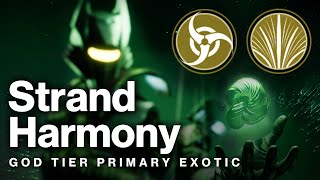 Strand Harmony  God Tier Exotic Primary Build  Mantle of Battle Harmony  Destiny 2 Season 20 [upl. by Norrad]