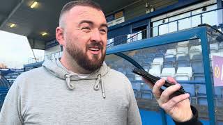 🗣️ Calum postmatch Curzon Ashton 01 Chester [upl. by Doralin]