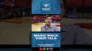 Orlando Magic walk their talk to defeat Miami Heat orlandomagicpodcast [upl. by Long]