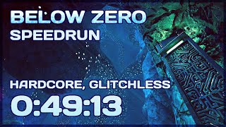 Subnautica Below Zero Speedrun  Glitchless Hardcore  04913 [upl. by Farr]